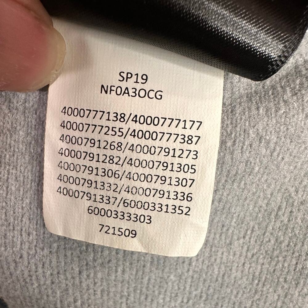 The North Face Womens Tech Mezzaluna Hoodie Jacket Full Zip Medium Gray Outdoor - Picture 9 of 9